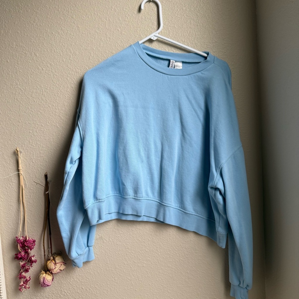 divided sweatshirt